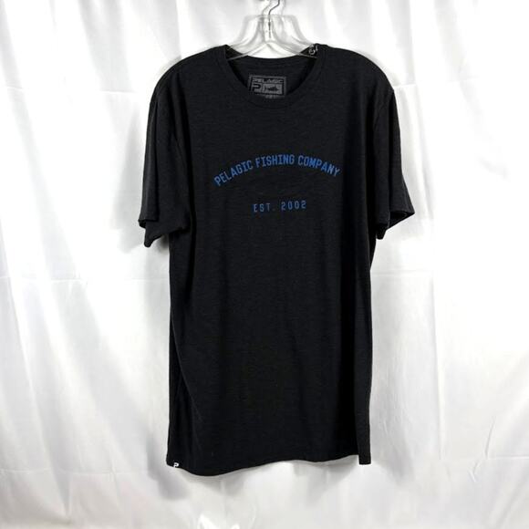 PELAGIC Fishing Company L Black Label Premium T-Shirt - Picture 1 of 6